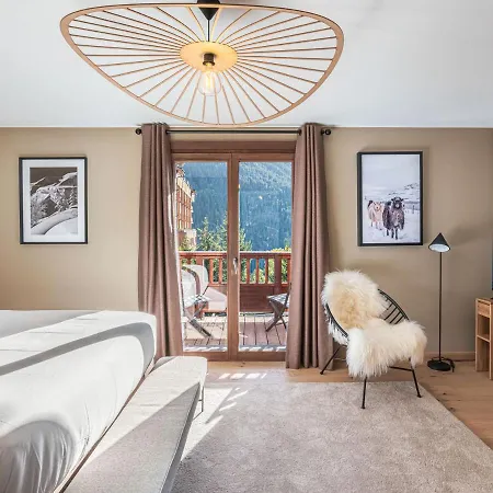 Mitoyen Exceptionnel à 1650, 4 En Suite, Animaux Admis - Fr-1-563-137 Chalé Courchevel